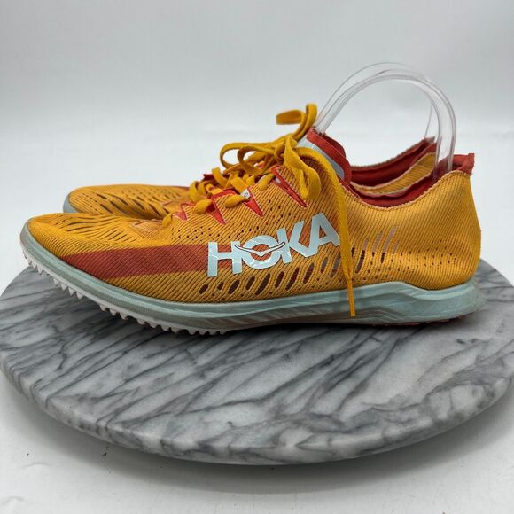 Hoka One One Cielo X LD Track Shoe Women 11.5 Radient Yellow Lightweight Running - Picture 4 of 12